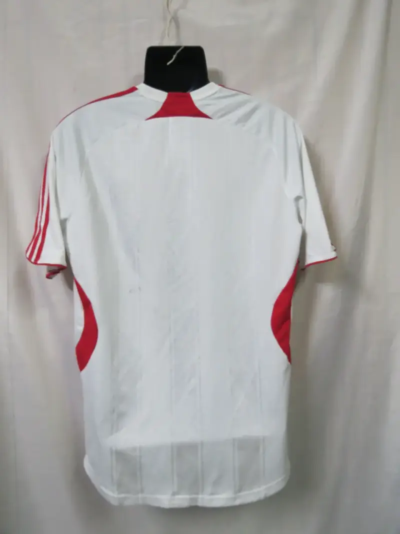 Camiseta Liverpool FC Adidas blanca retro talla M - 6