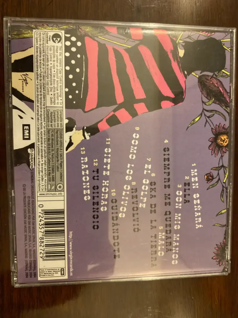CD Bebe Pafuera Telarañas Álbum Musical - 2