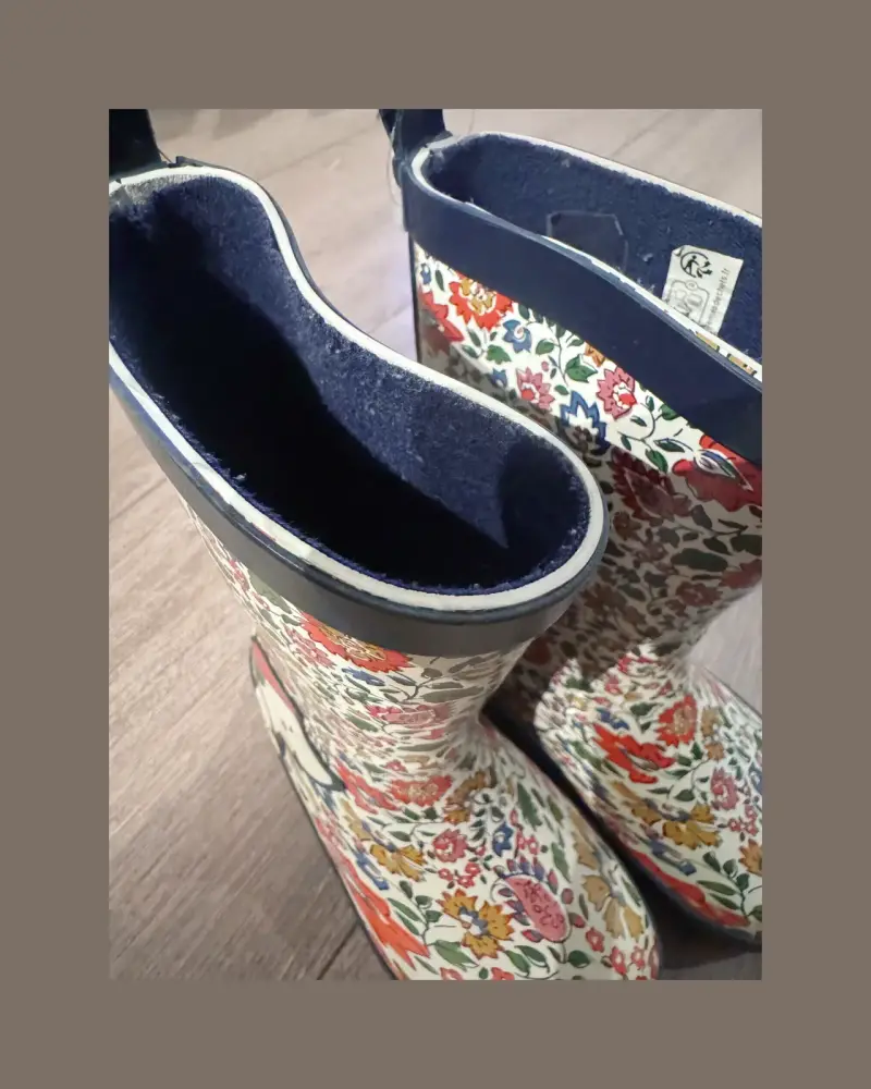 Botas de lluvia infantiles compradas en Paris - 3