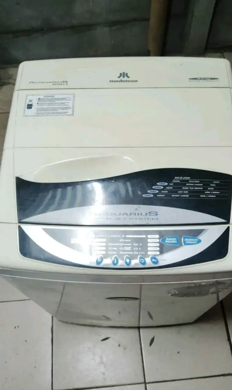 Lavadora Mademsa Aquarios 9001 en buen estado - 1