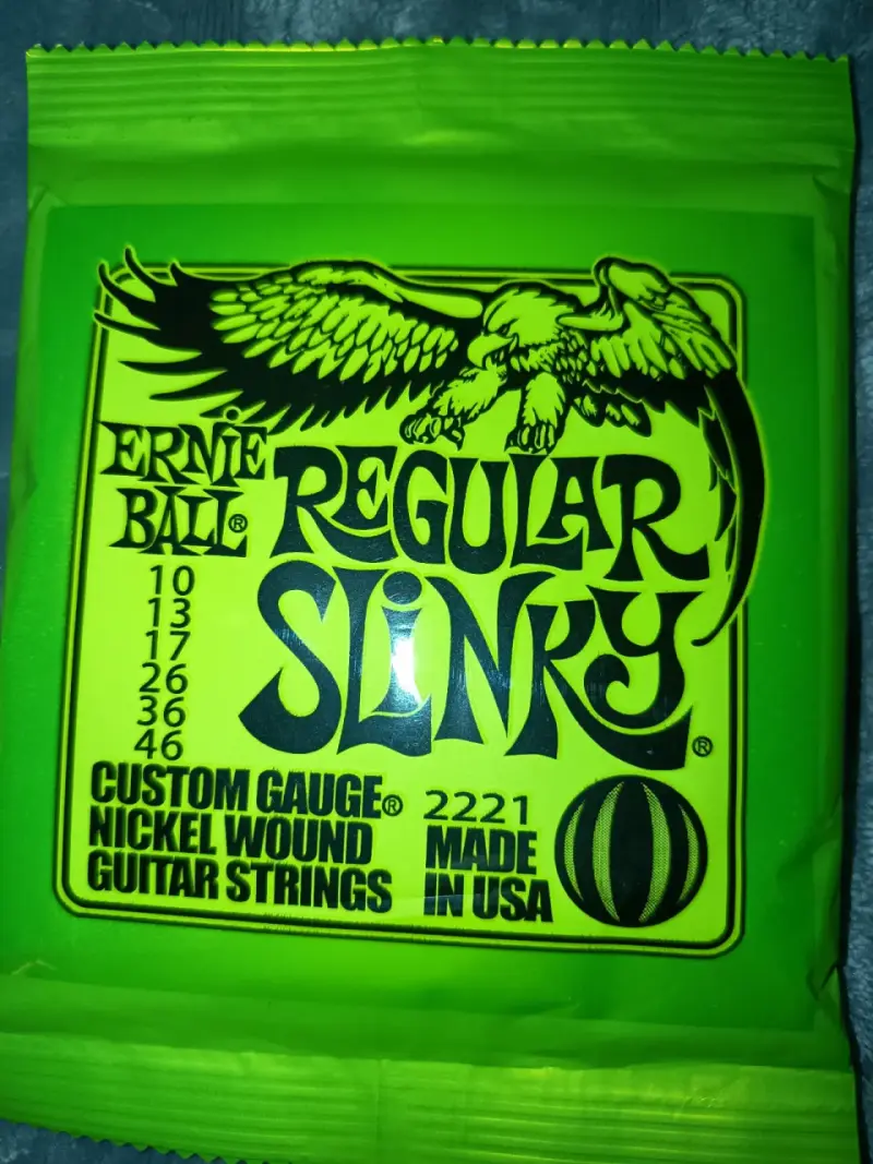 Cuerdas para guitarra Ernie Ball Regular Slinky - 1
