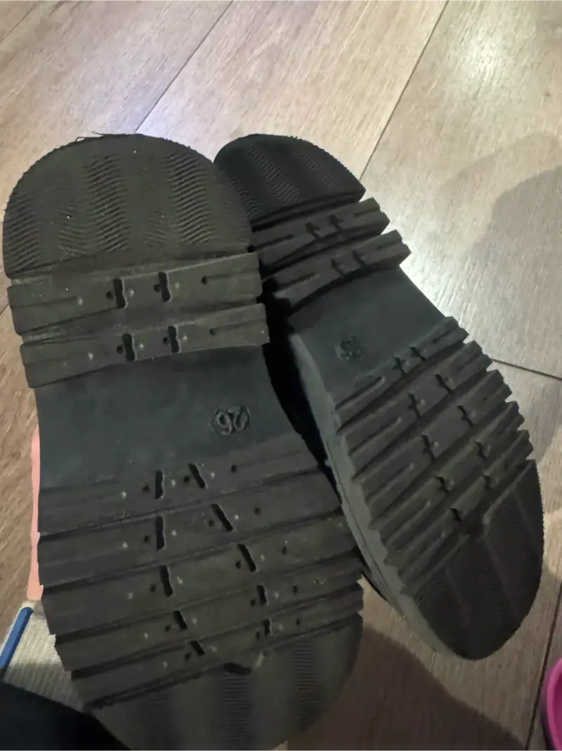 Zapatos de cuero negro estilo mocasín Niña - 3
