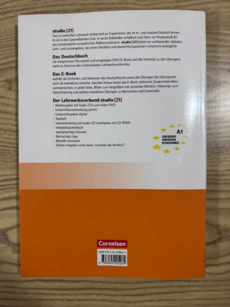 Libro de alemán Studio 21 A1 con CD - 2
