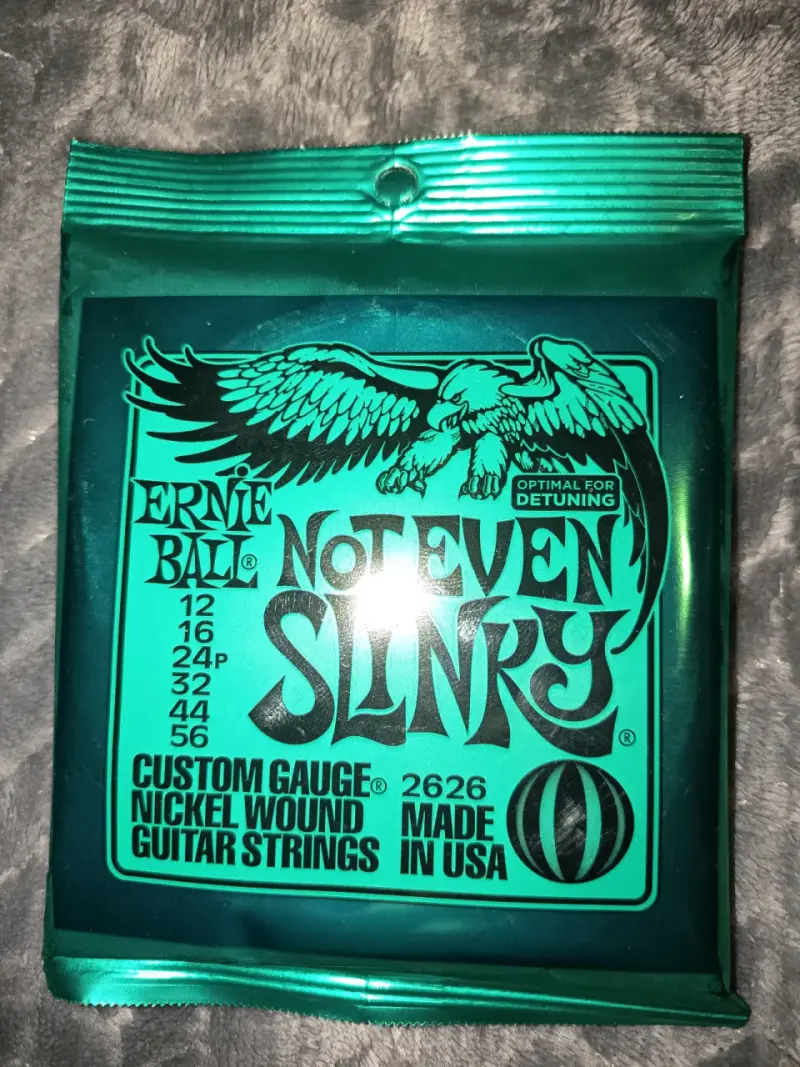 Cuerdas para guitarra Ernie Ball Not Even Slinky - 1