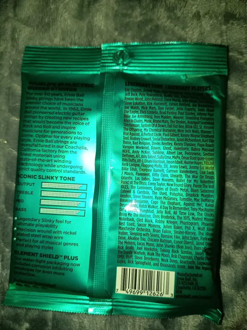 Cuerdas para guitarra Ernie Ball Not Even Slinky - 2