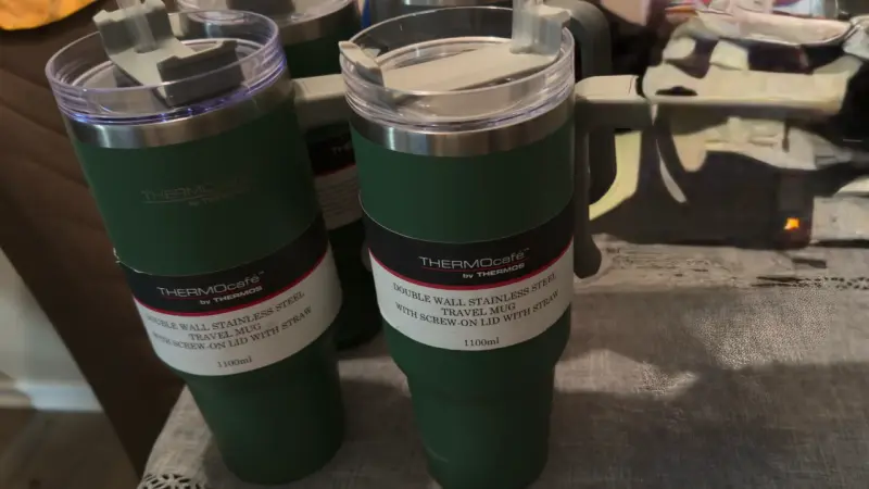 Taza de viaje Thermocafé de acero inoxidable 1100ml
