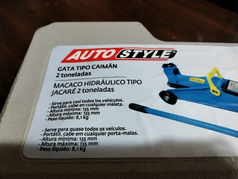 Gata Hidráulica Tipo Caimán 2 Toneladas Autostyle - 3