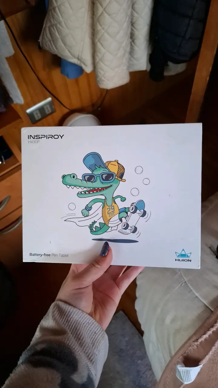 Tableta gráfica Huion Inspiroy H430P - 1