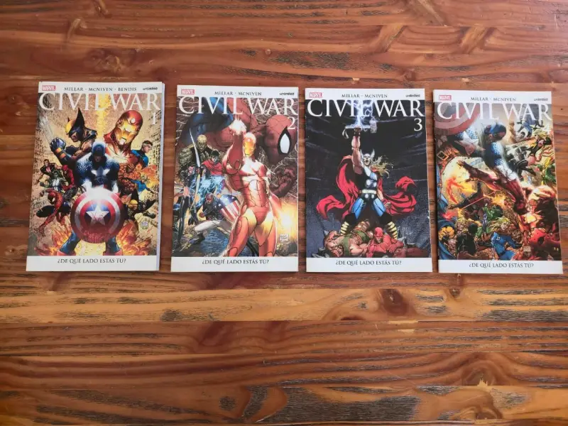 Saga Completa Civil War Marvel Unlimited)