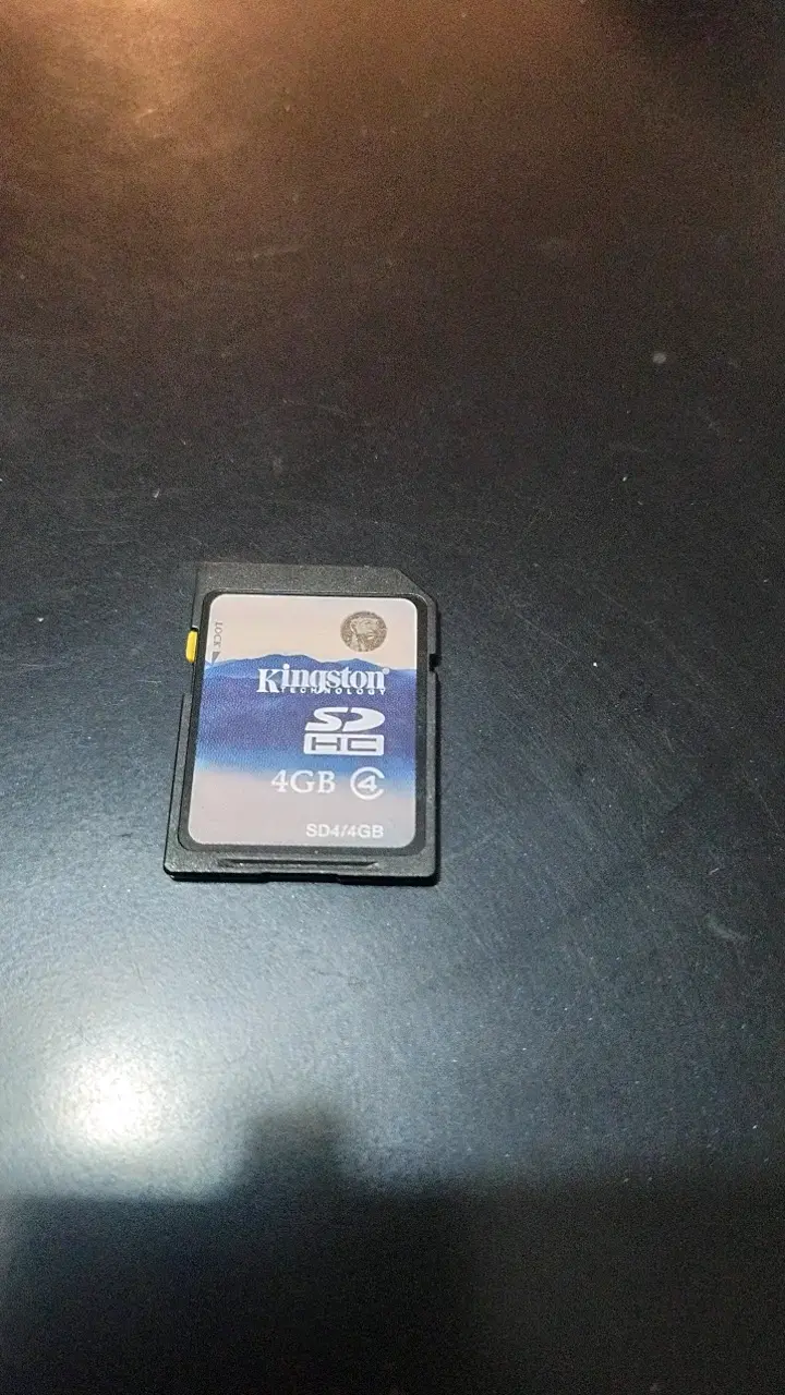 Tarjeta de Memoria SDHC Kingston 4GB Clase 4