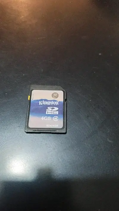 Tarjeta de Memoria SDHC Kingston 4GB Clase 4 - miniatura 1