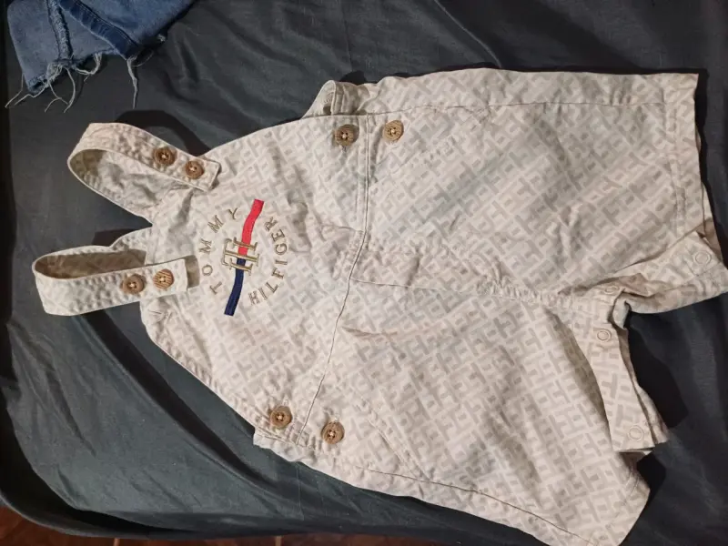 Jardinera para bebé Tommy Hilfiger beige - 1