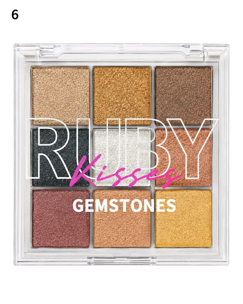 Sombras KleanColor, Cuesty Quad, Ruby Kisses - 6