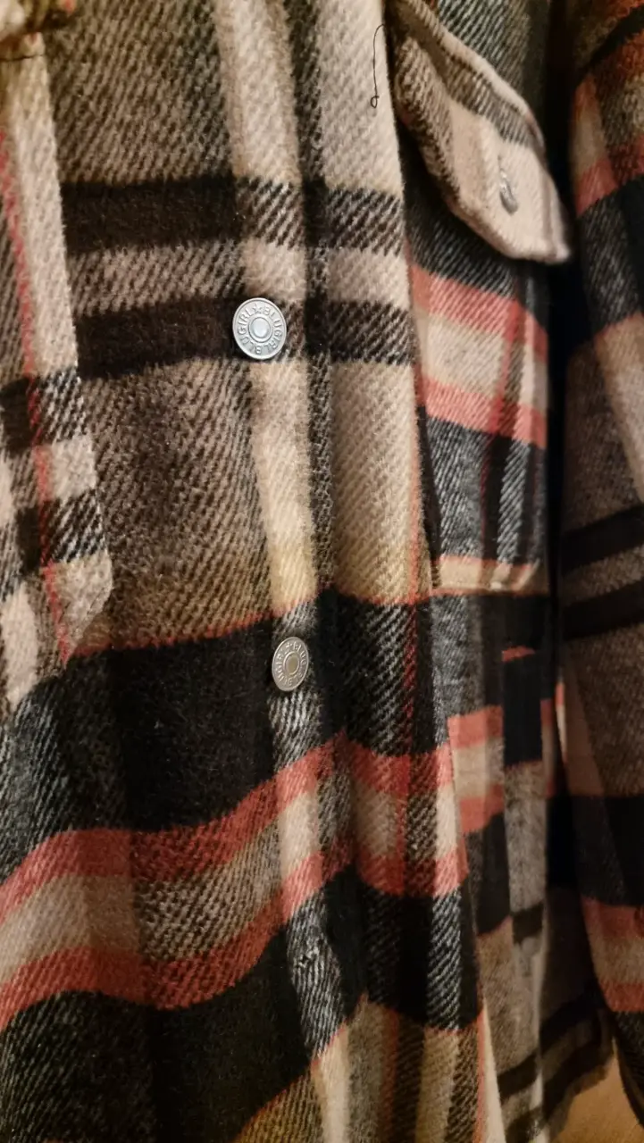 Chaqueta de cuadros oversize - 4