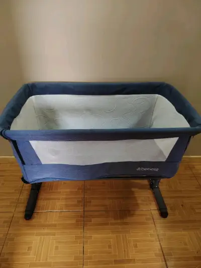 Cuna colecho Bebesit azul para bebé - miniatura 1