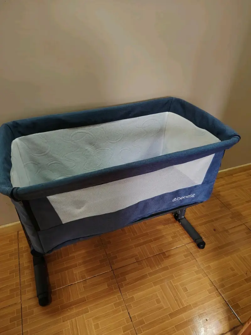Cuna colecho Bebesit azul para bebé - 2