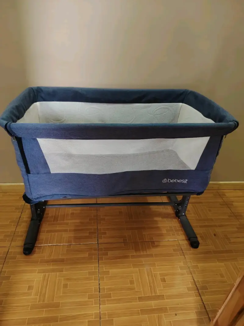 Cuna colecho Bebesit azul para bebé - 3