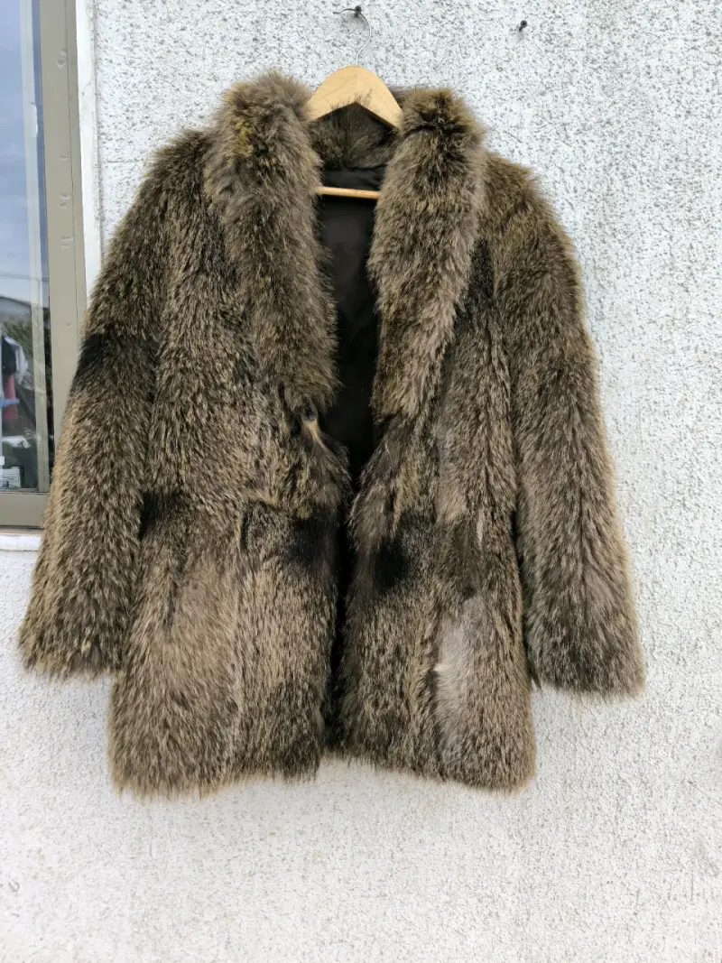 Abrigo de piel para invierno - 1