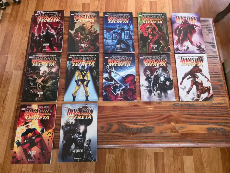 Saga Completa Invasión Secreta + Réquiem