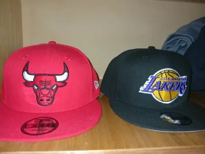 Gorras New Era NBA Chicago Bulls y Los Angeles Lakers - miniatura 1