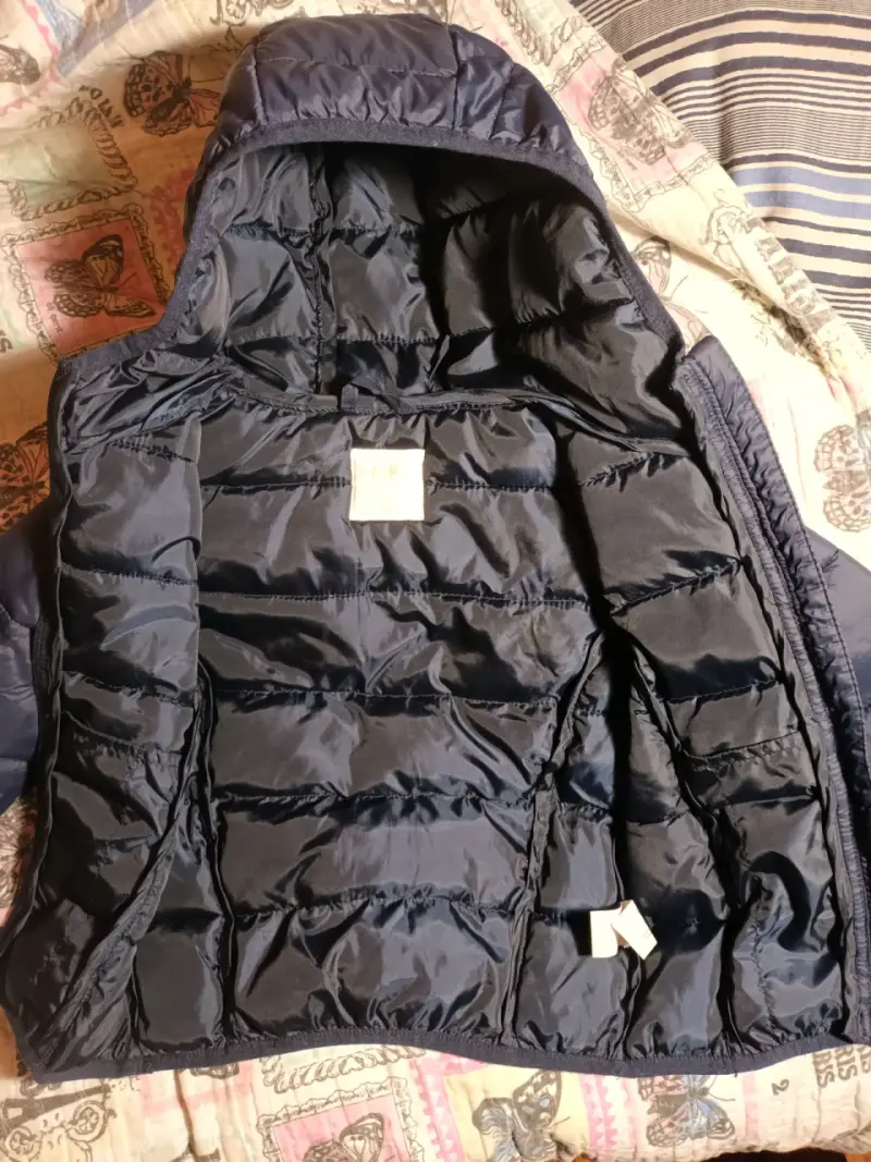 Chaqueta acolchada azul para niños FSP - 2