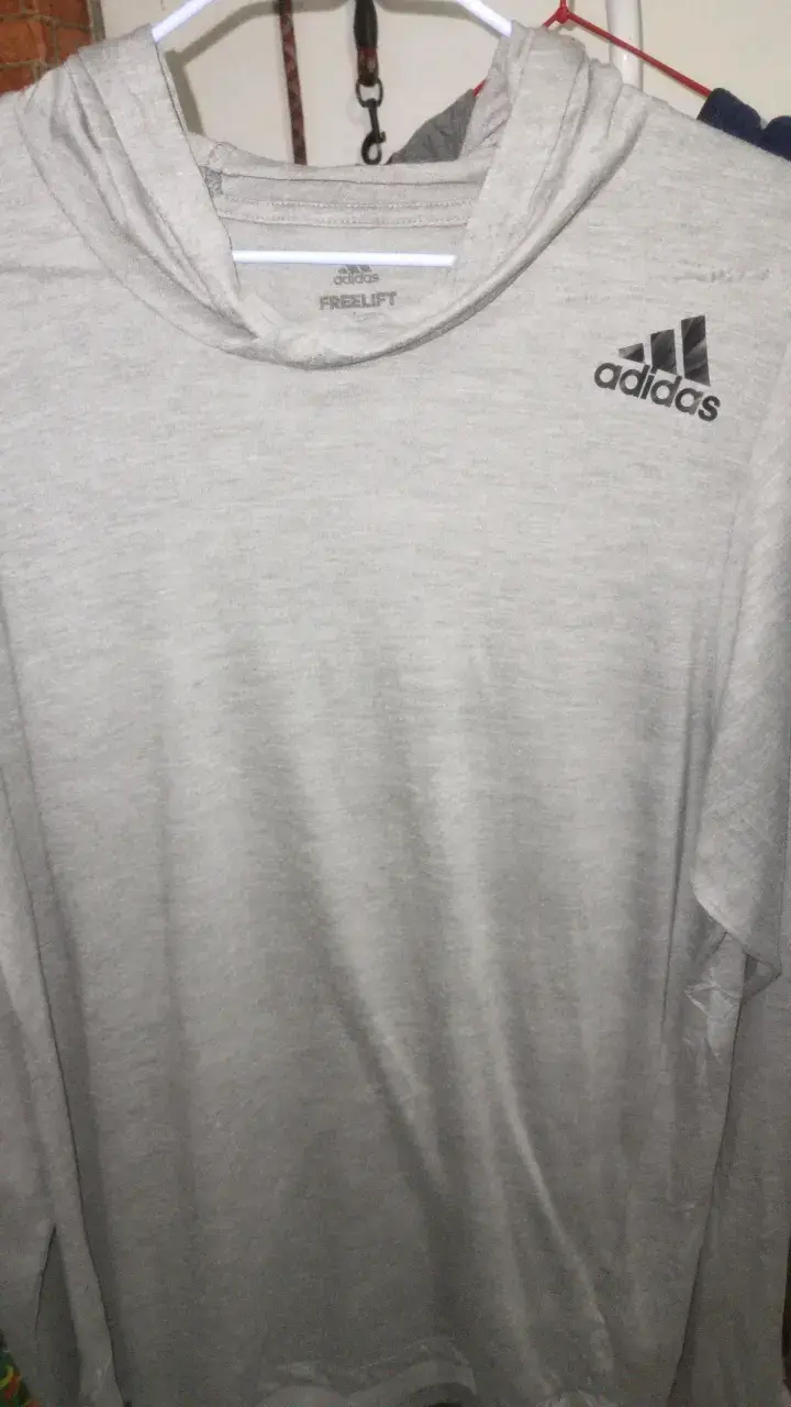 Polerón Adidas Freelift Gris Talla L - 1