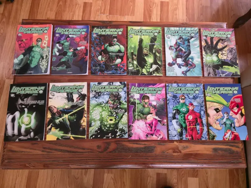 Sagas Completas: Linterna Verde (12 Cómics)