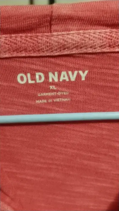 Polerón con capucha Old Navy rosa XL - miniatura 2