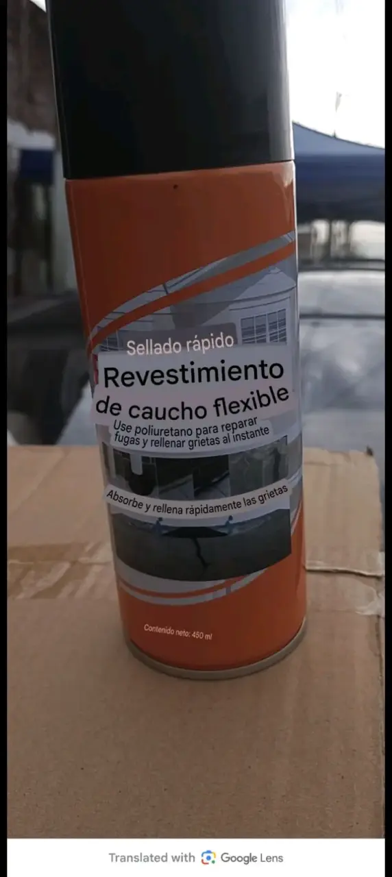 Spray Tapa Goteras Impermeabilizante 450ml - 4