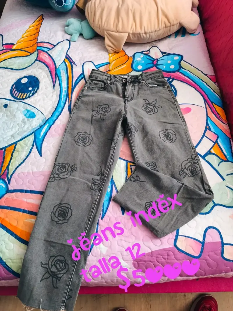Enterito de mezclilla para niña Zara talla 10 - 2