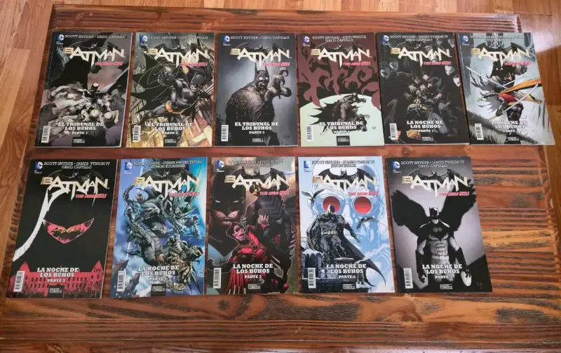 Sagas Completas Batman: Los Búhos (11 Cómics)