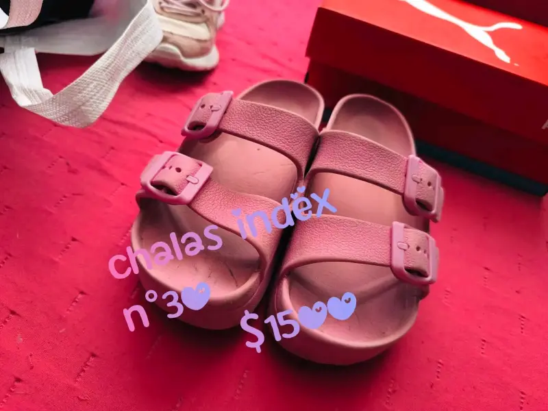 Chalas Índex Rosadas Talla 30 - 1