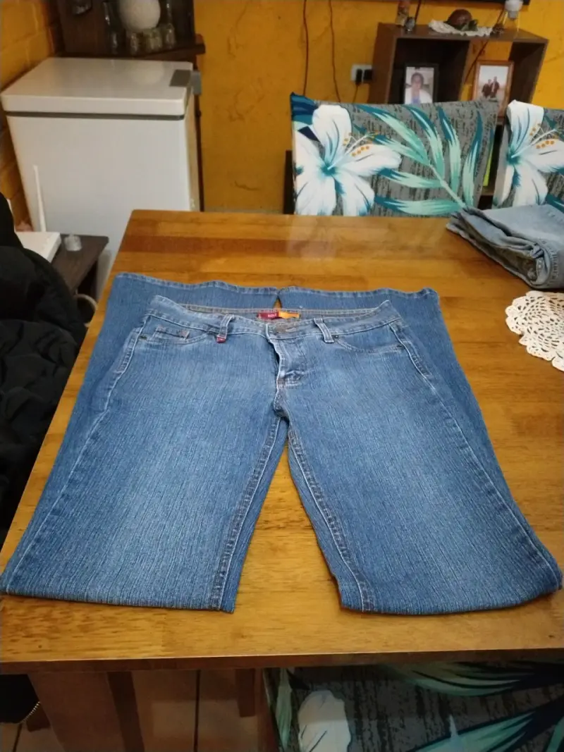 Jeans de mezclilla azul BB2 talla 42 - 1