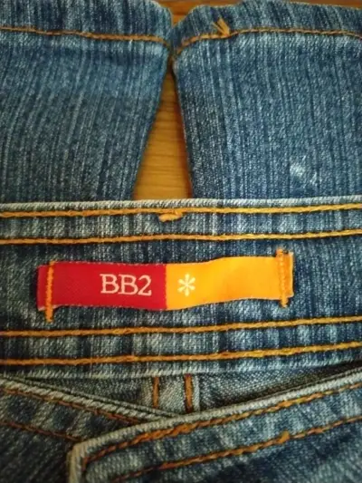 Jeans de mezclilla azul BB2 talla 42 - miniatura 2