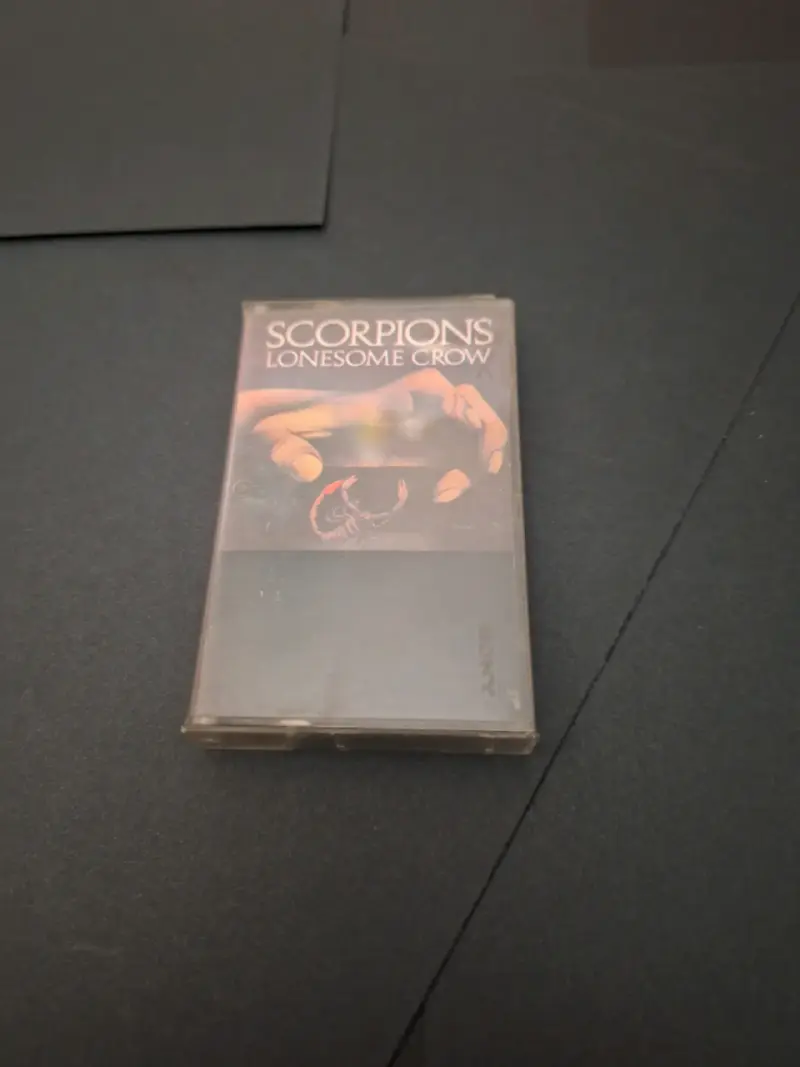 Cassette Scorpions Lonesome Crow Vintage - 1