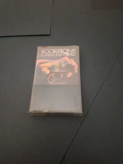 Cassette Scorpions Lonesome Crow Vintage - miniatura 1