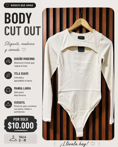 Body Cut Out Elegante y Moderno - miniatura 1