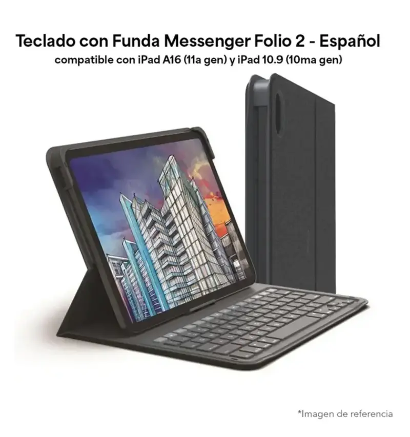 Teclado ZAGG Messenger Folio 2 para iPad - 2