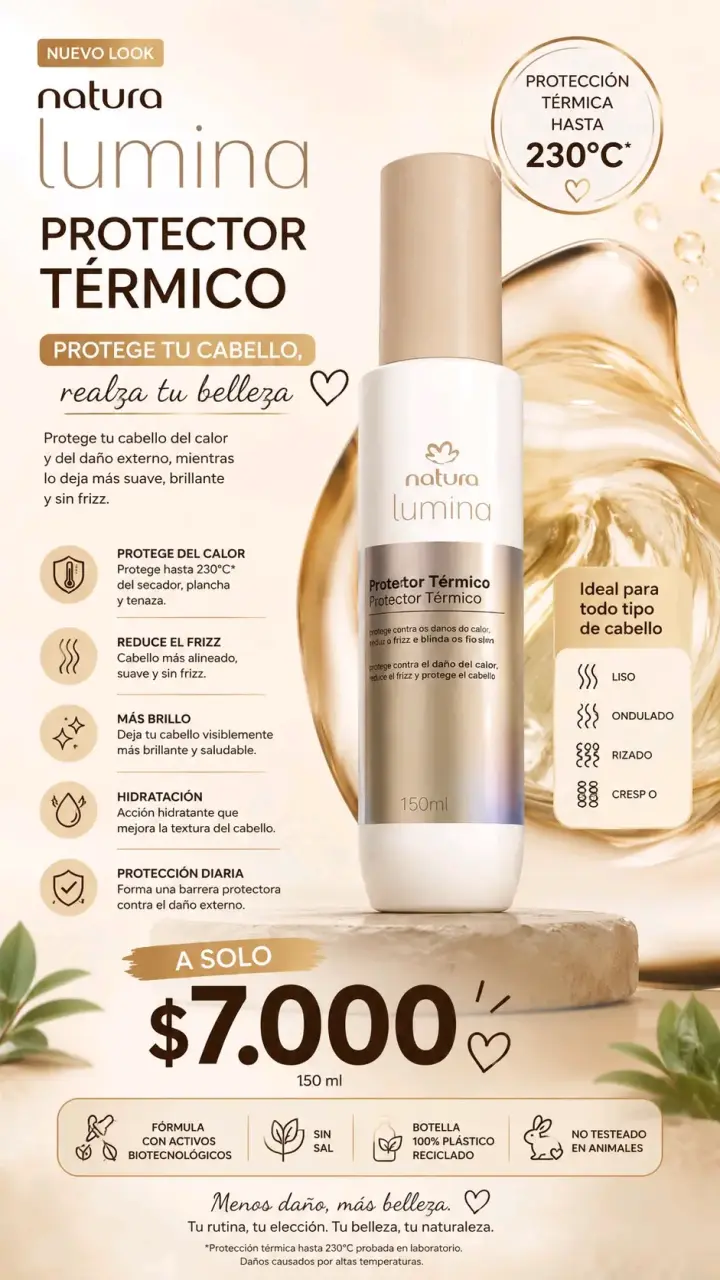 Protector Térmico Natura Lumina 150ml