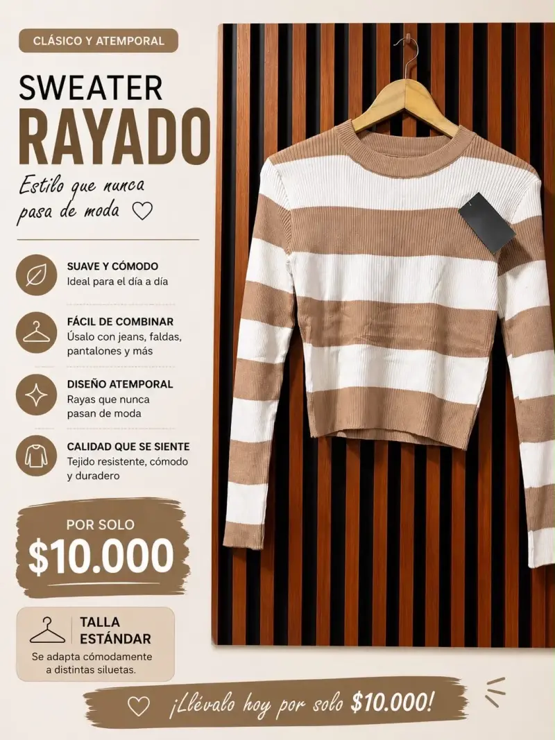 Chaleco de líneas minimalista y versátil - 6