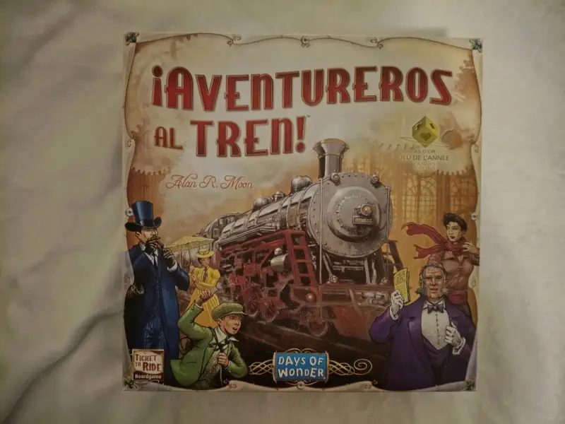 Juego de mesa Aventureros al Tren Days of Wonder