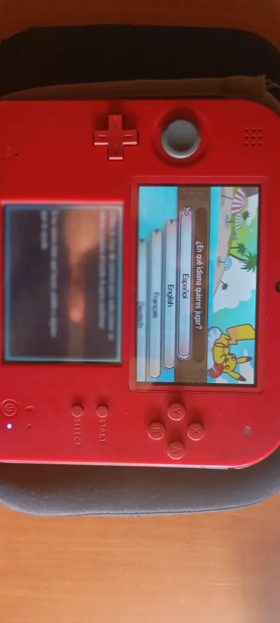 Consola Nintendo 2DS Roja con Pokémon Sol - 5