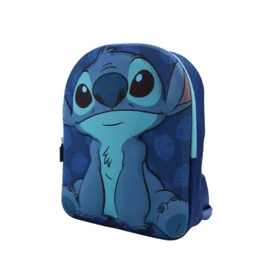 Mochila infantil azul de Stitch 3D 😍😍😍 - miniatura 2