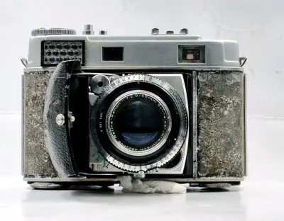Cámara Kodak Retina IIIC vintage con lente Synchro - miniatura 2