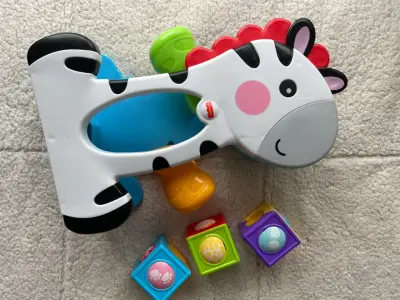 Cebra Fisher-Price con bloques - miniatura 2