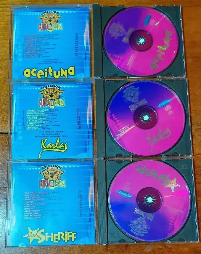 Colección de CDs Furia Tropical Música Variada - 4