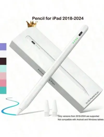 Lápiz inalámbrico para iPad modelos de 2018 --2024 - miniatura 3