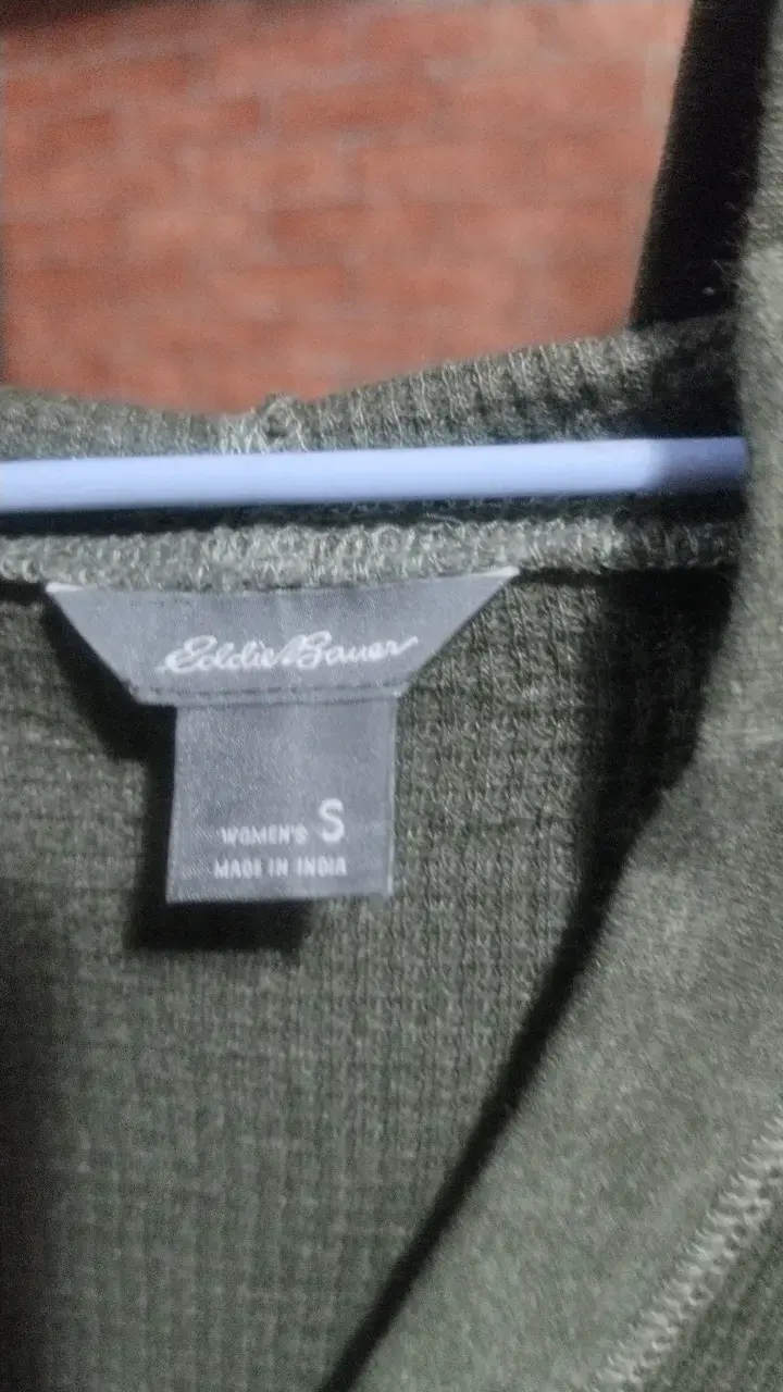 Polerón verde mujer Eddie Bauer talla S - 2