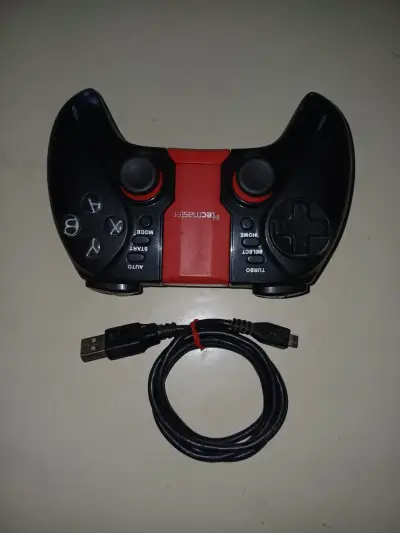 Controlador Bluetooth para juegos con soporte móvil - miniatura 4