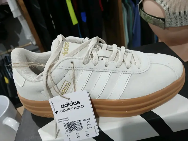 Zapatillas Adidas VL Court Bold blancas - 2
